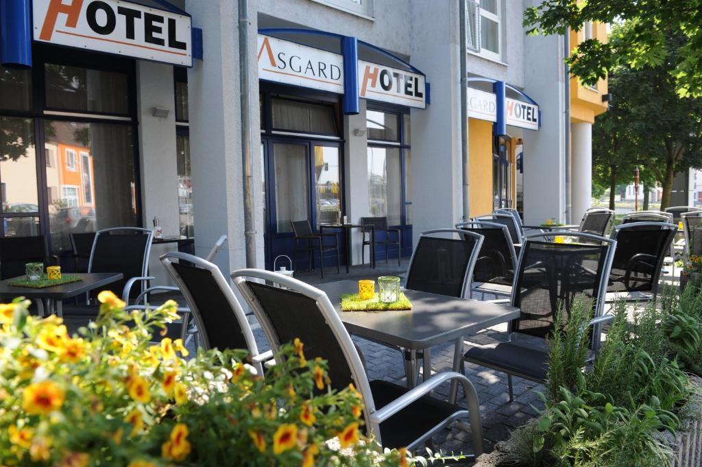 Asgard Hotel Worms Buitenkant foto